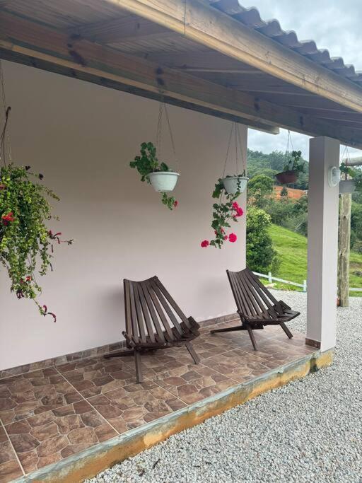 Cabana Recanto Do Arruda Para Casal Em Aguas Mornas Экстерьер фото